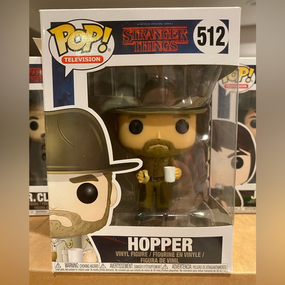 Funko Pop! Stranger Things Hopper with Coffee Mug #512